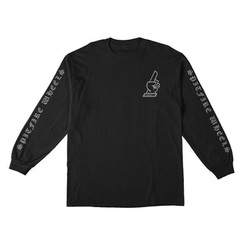 Spitfire - Chrome #1 Longsleeve Tee Black.