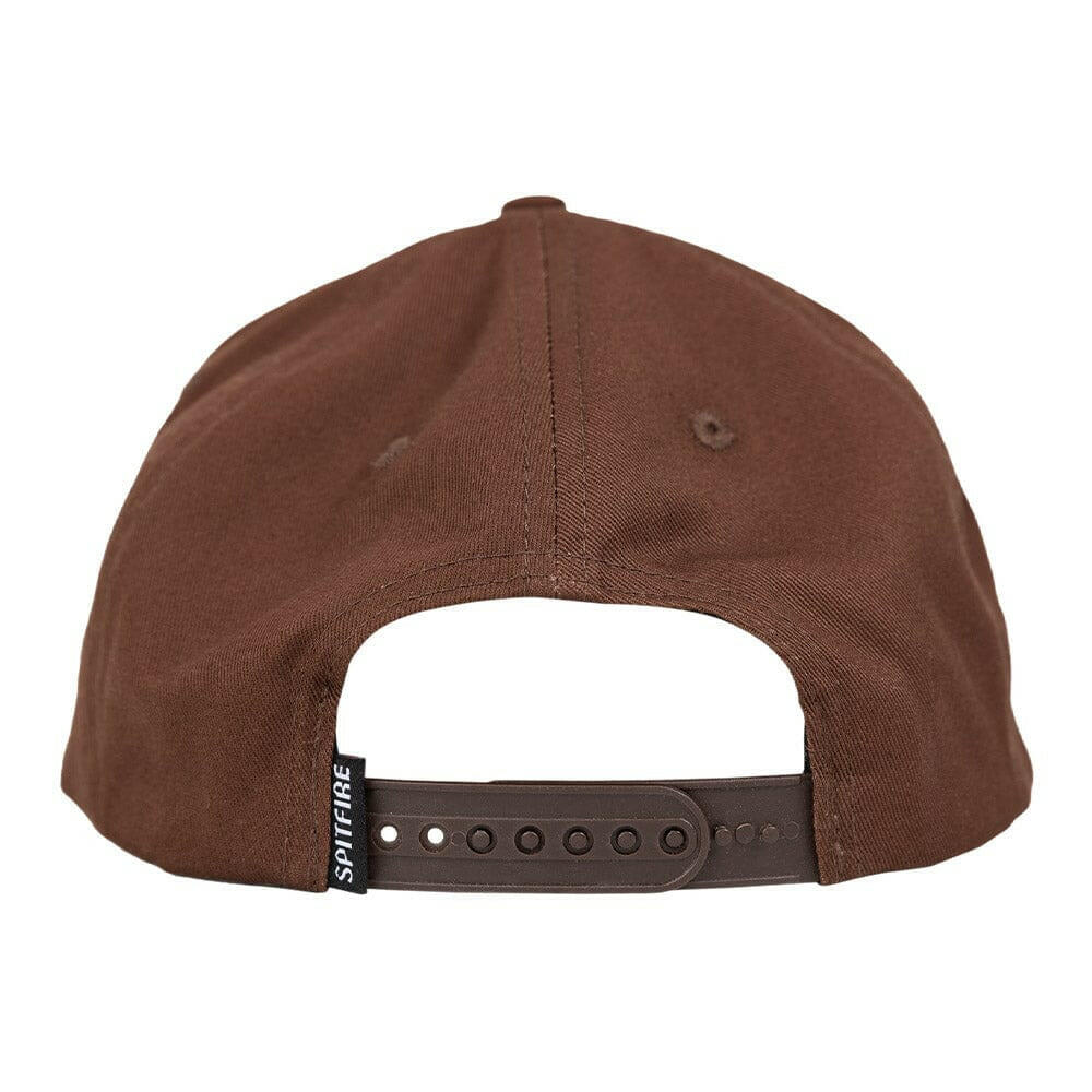 Spitfire - Classic 87 Swirl Patch Snapback Brown.