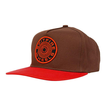 Spitfire - Classic 87 Swirl Patch Snapback Brown.