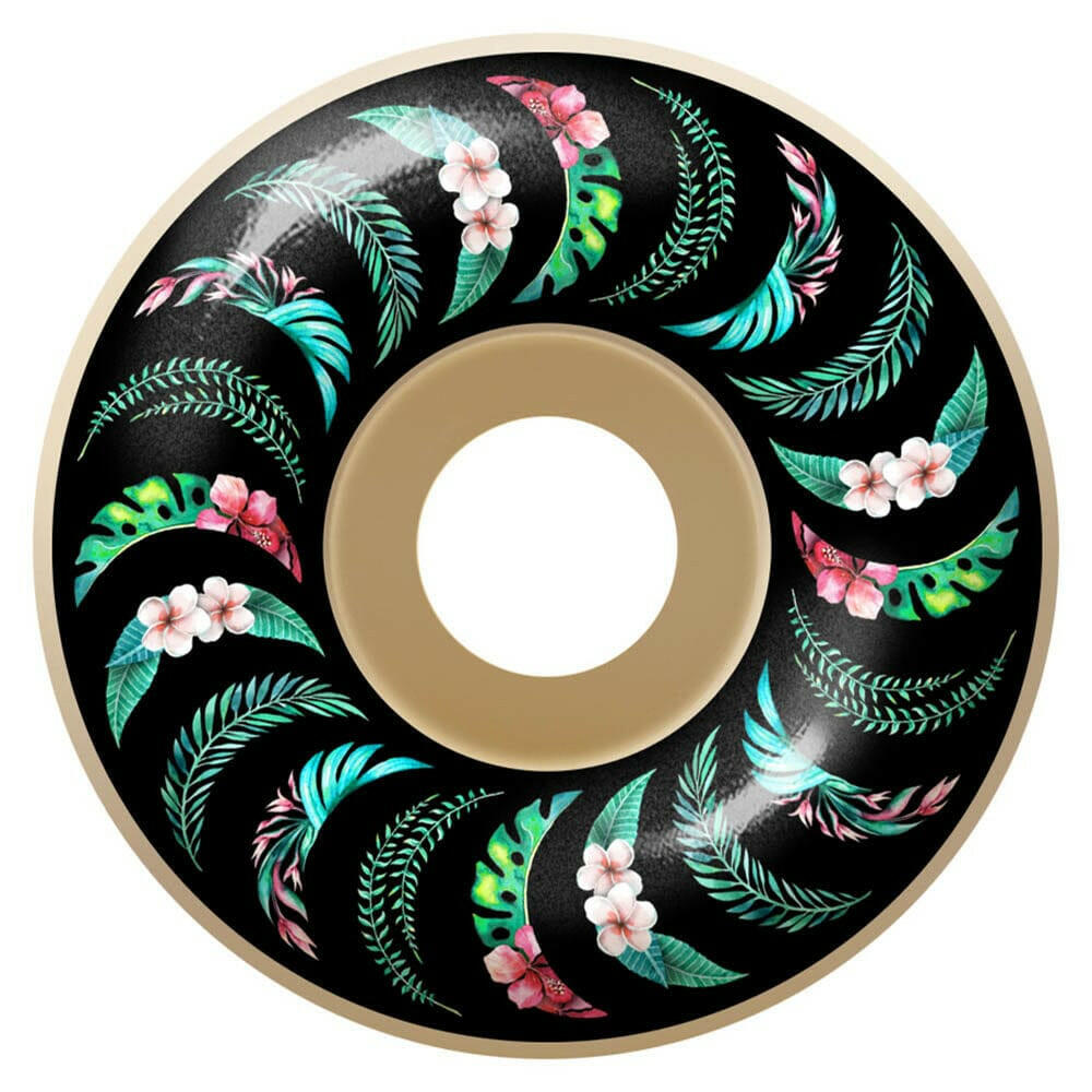 Spitfire - F4 Floral Swirl Classic 52MM 99A Skateboard Wheels.