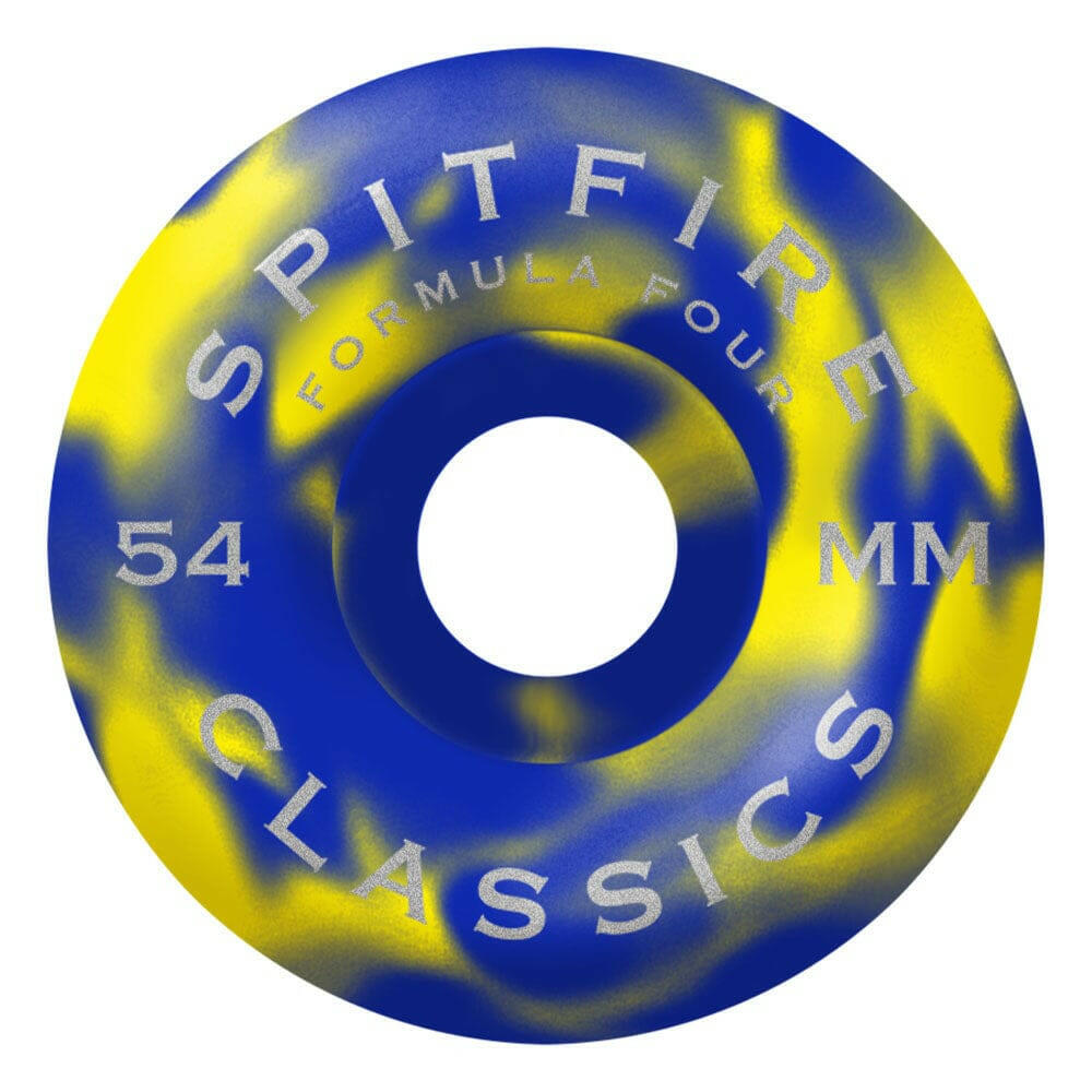 Spitfire - F4 Swirled Classic 54MM 99A Skateboard Wheels.