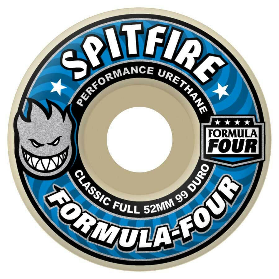 Spitfire - Formula 4 Classic Full 52MM 99A Skateboard Wheels.