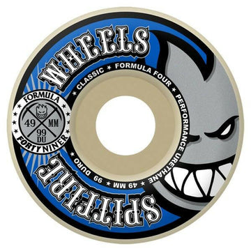 Spitfire - Formula 4 Forty Niners 49MM 99A Skateboard Wheels.