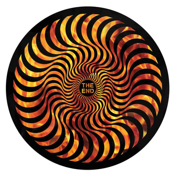 Spitfire - Hellfire Classic Swirl 4.5" Sticker.