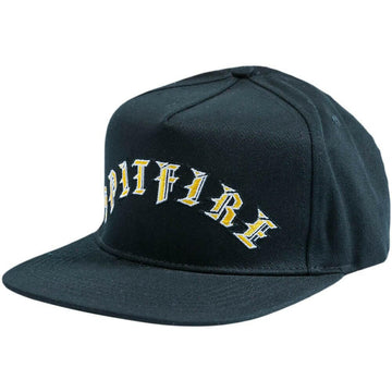 Spitfire - Old E Arch Snapback Black/Gold.