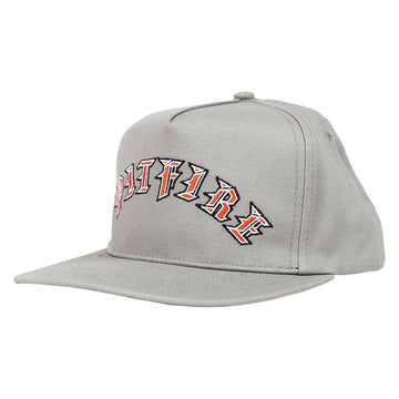 Spitfire - Old E Arch Snapback Grey.