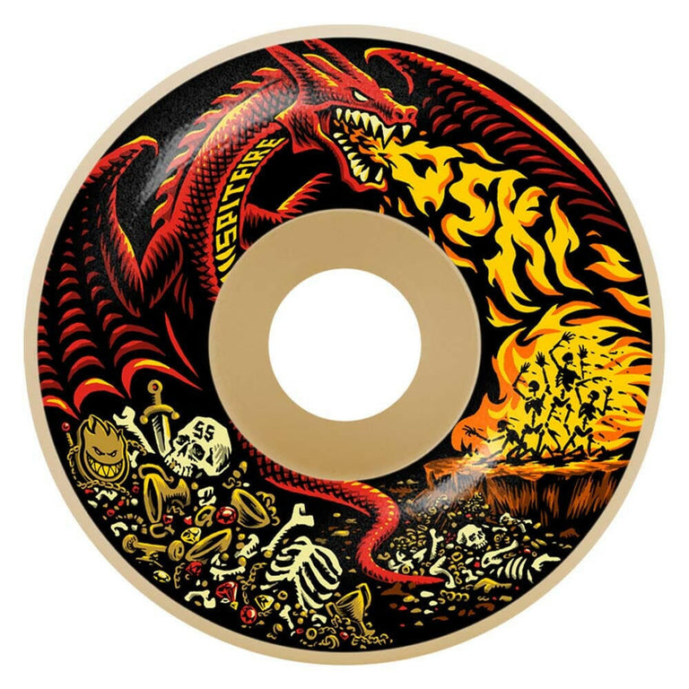 Spitfire - F4 Oskar Rozenberg Scorched Radials 57MM 99A Skateboard Wheels.