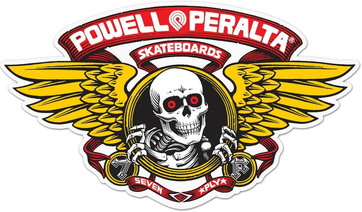 Powell Peralta - Winged Ripper 12" Sticker.