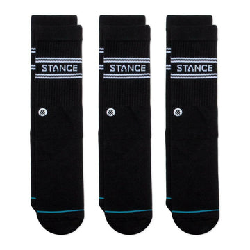 Stance - Basic 3 Pack Socks Black.
