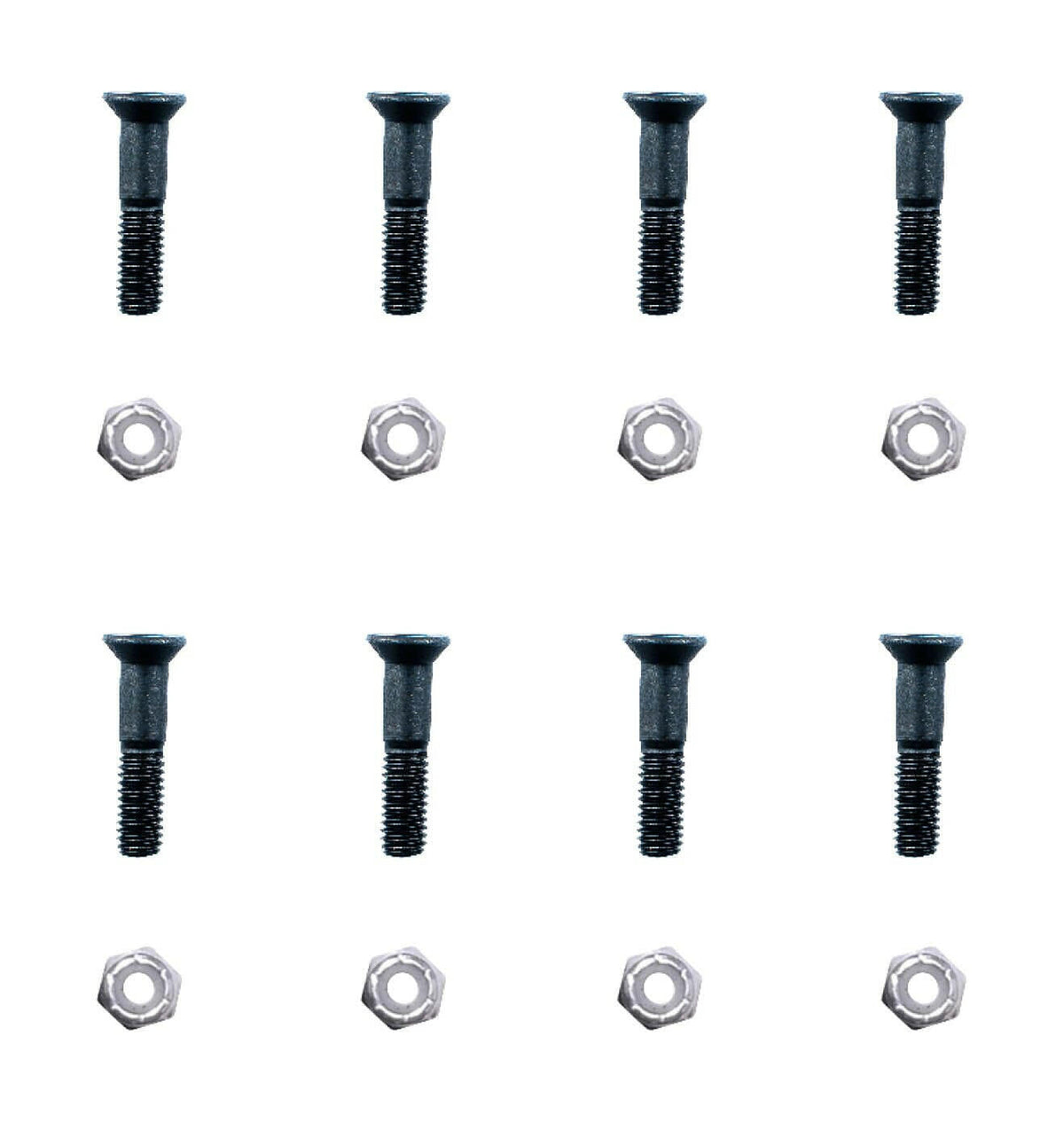 Sunday - 7/8" Black Allen Bolts.