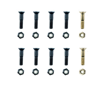 Sunday - 7/8" Allen Bolts Black/Gold.