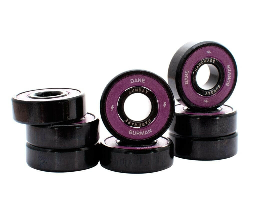 Sunday - Dane Burman Pro Skateboard Bearings.