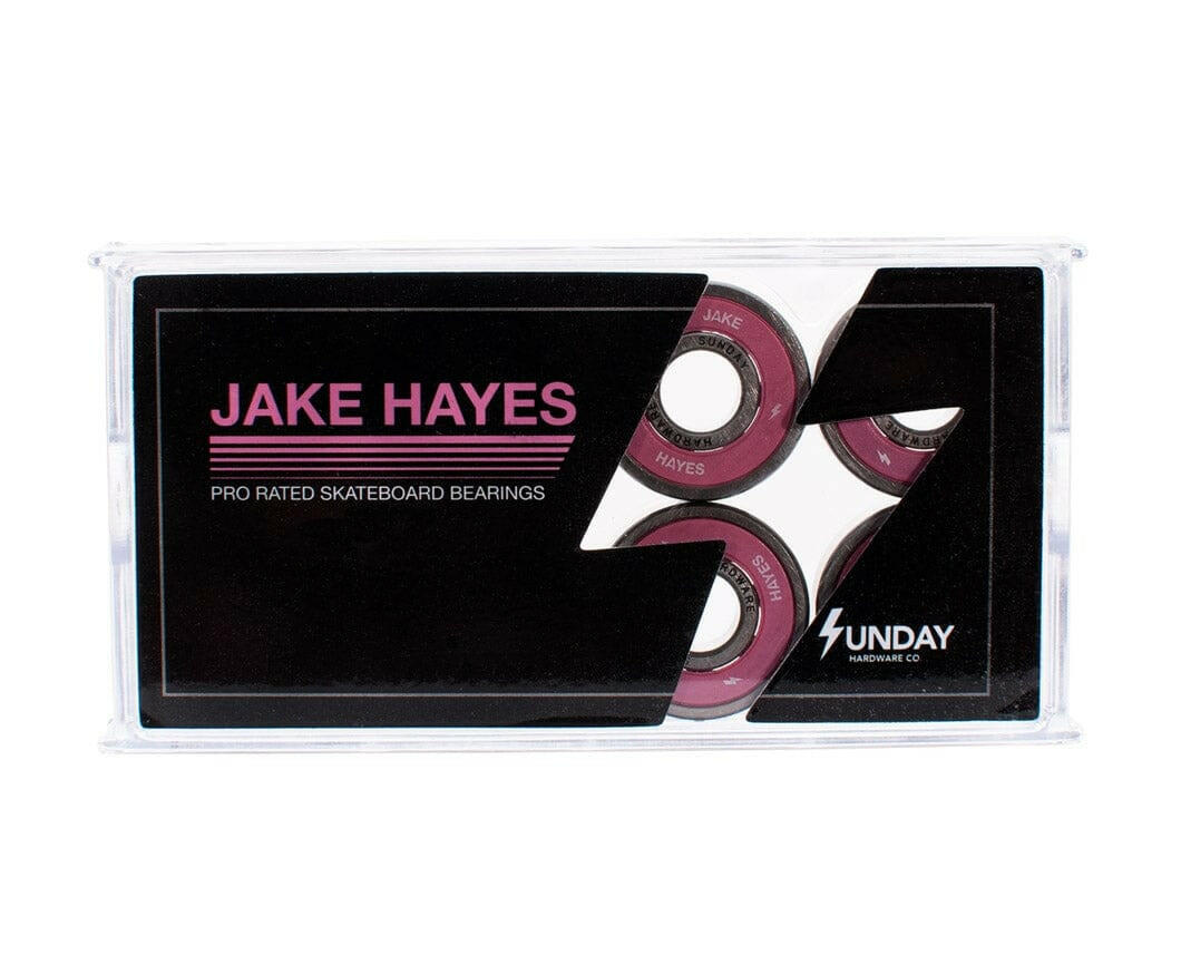 Sunday - Jake Hayes Pro Skateboard Bearings.