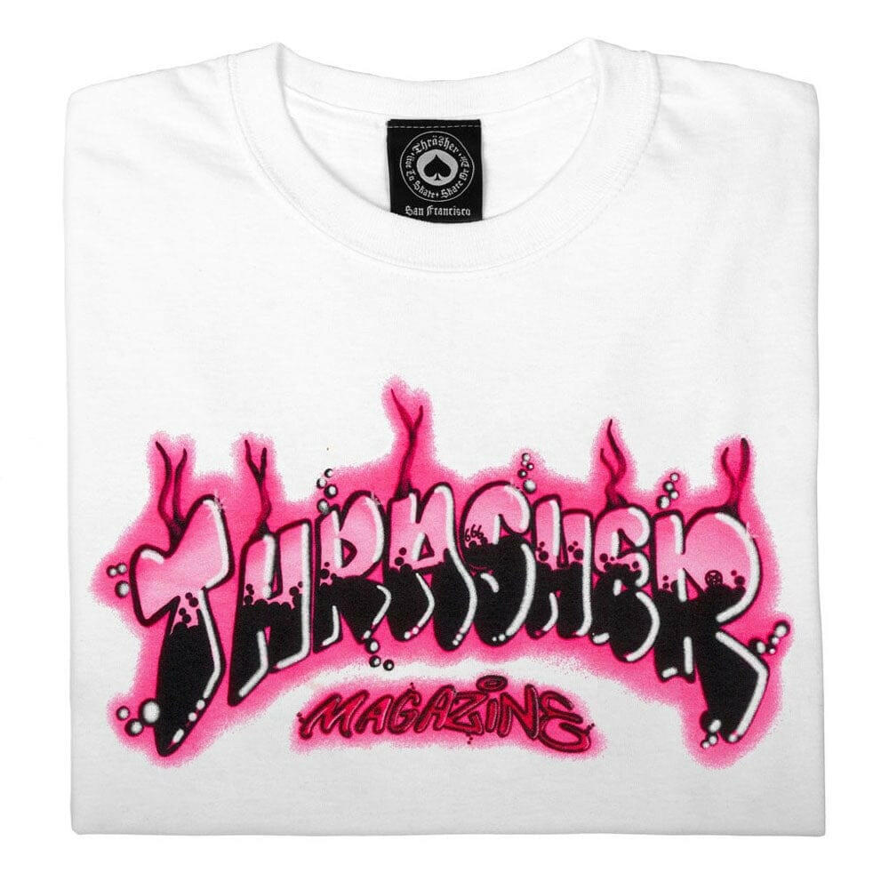 Thrasher - Airbrush Tee White.