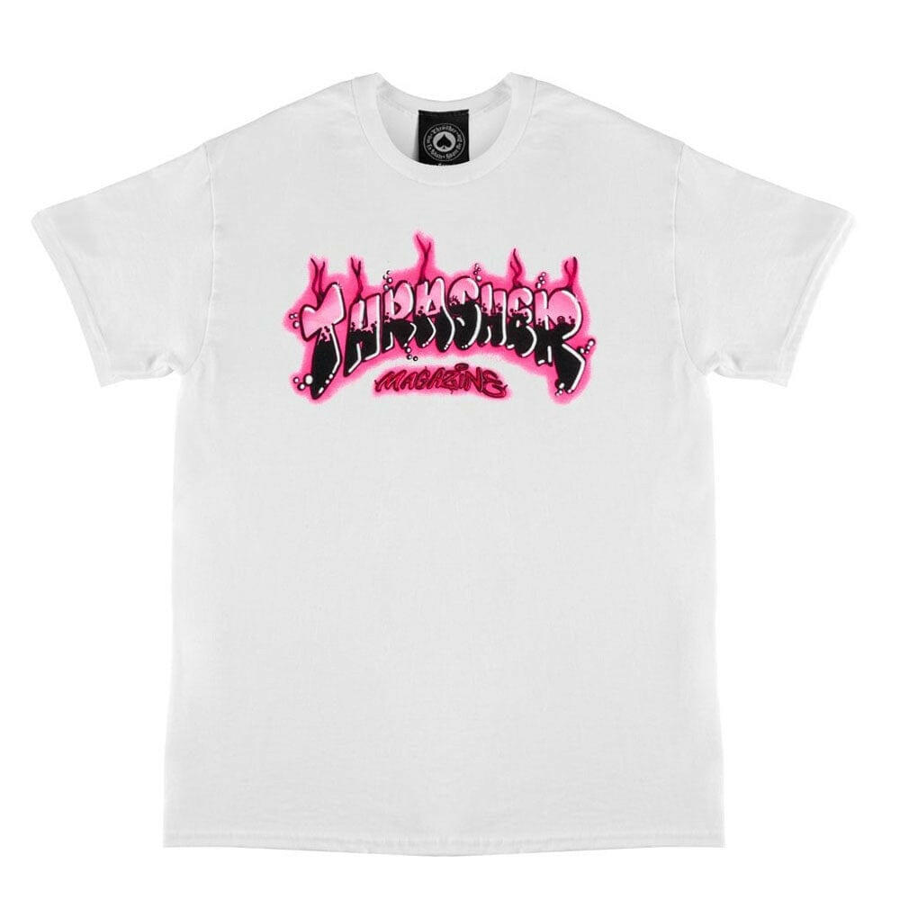 Thrasher - Airbrush Tee White.