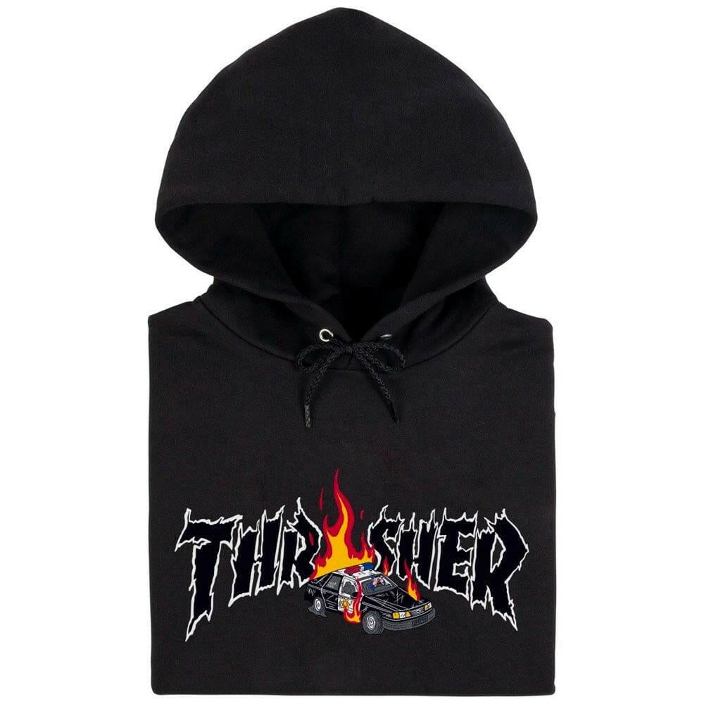 Thrasher - Cop Car Hoodie Black.