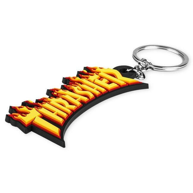 Thrasher - Flame Keychain.