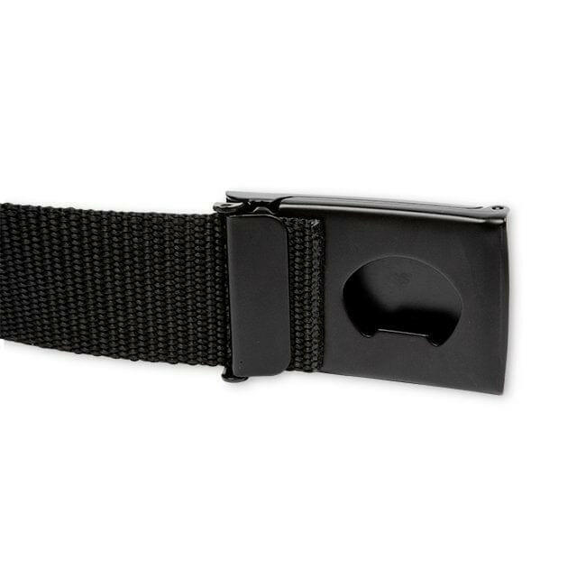 Thrasher - Flame Logo Web Belt Black.