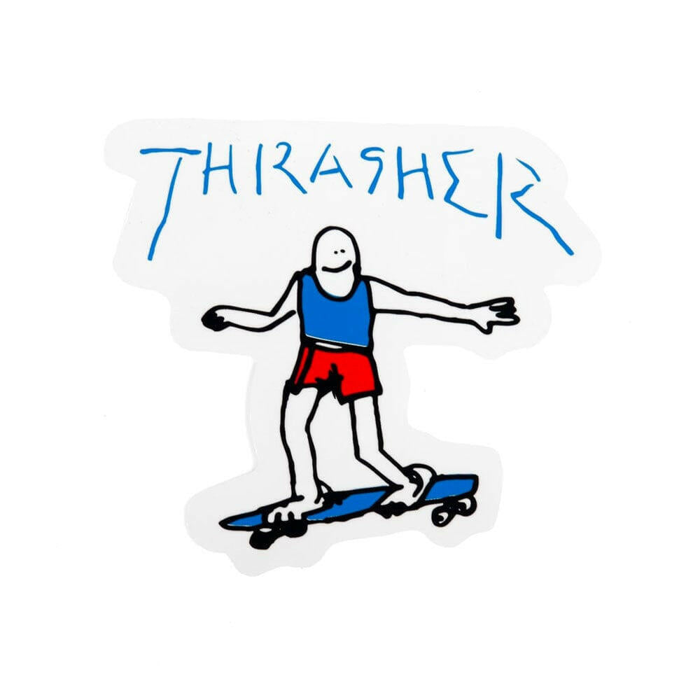 Thrasher - Gonz Logo 4" Sticker.