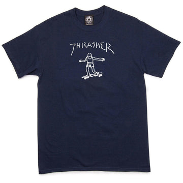 Thrasher - Gonz Logo Tee Navy.