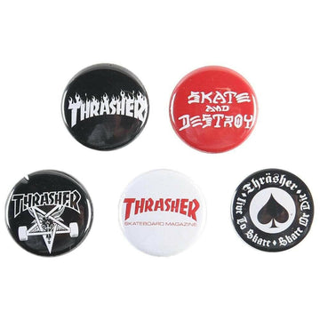 Thrasher - Logo Buttons.