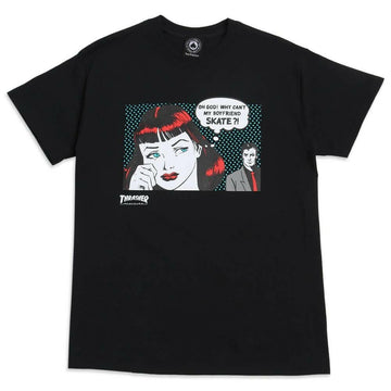 Thrasher - New Boyfriend Mens Tee Black.