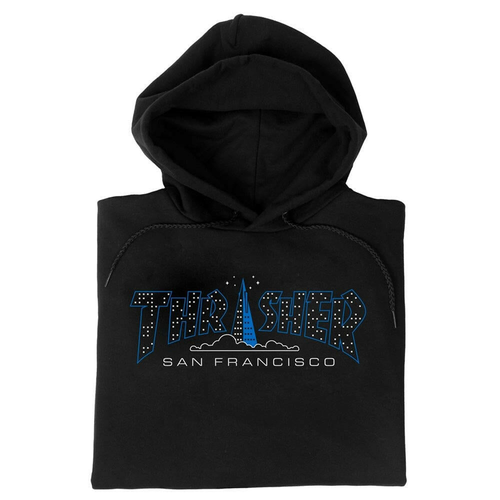 Thrasher - Pyramid Hoodie Black.