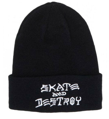 Thrasher - SAD Embroidered Beanie Black.