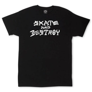 Thrasher - Skate and Destroy Tee Black.
