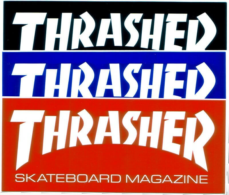 Thrasher - Skate Mag 6" Sticker.