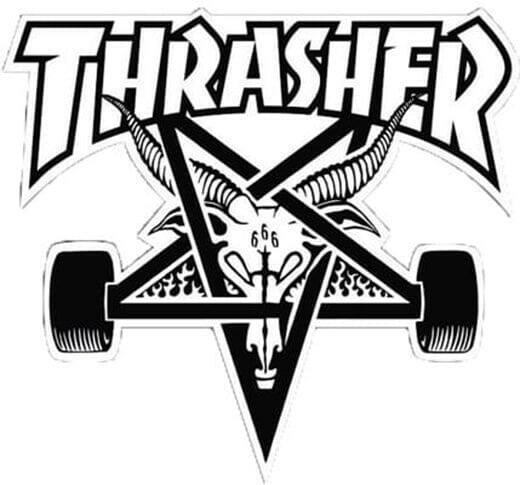 Thrasher - Skategoat Board Sticker.