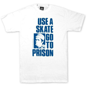Thrasher - Use A Skate Go To Prison Tee White.