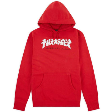 Thrasher - Godzilla Hoodie Red.