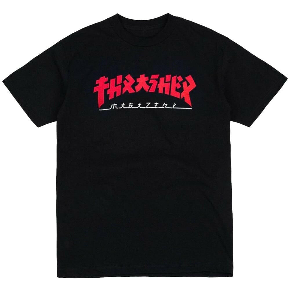 Thrasher - Godzilla Tee Black.