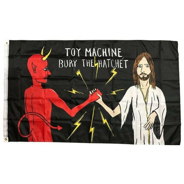 Toy Machine - Bury The Hatchet Flag.