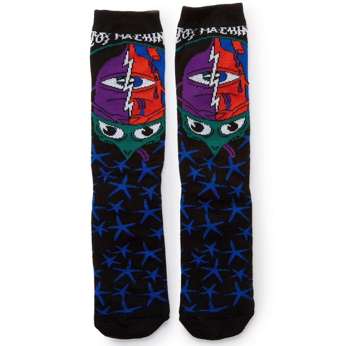 Toy Machine - Turtlehead Socks Black.