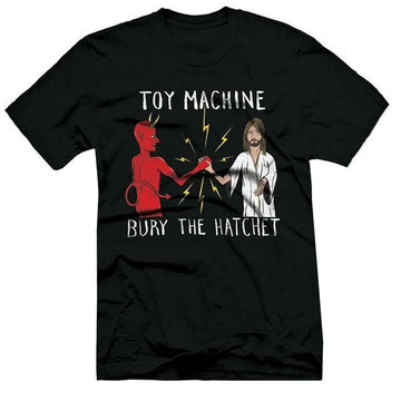 Toy Machine - Bury The Hatchet Mens Tee Black.