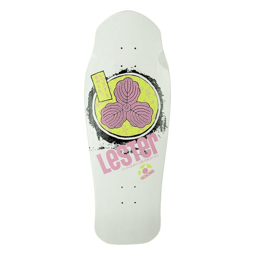 Tracker - Lester Kasai Oak Leaf 10.375 Reissue Skateboard Deck.
