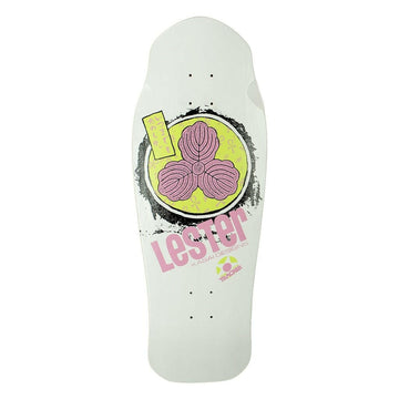 Tracker - Lester Kasai Oak Leaf 10.375 Reissue Skateboard Deck.