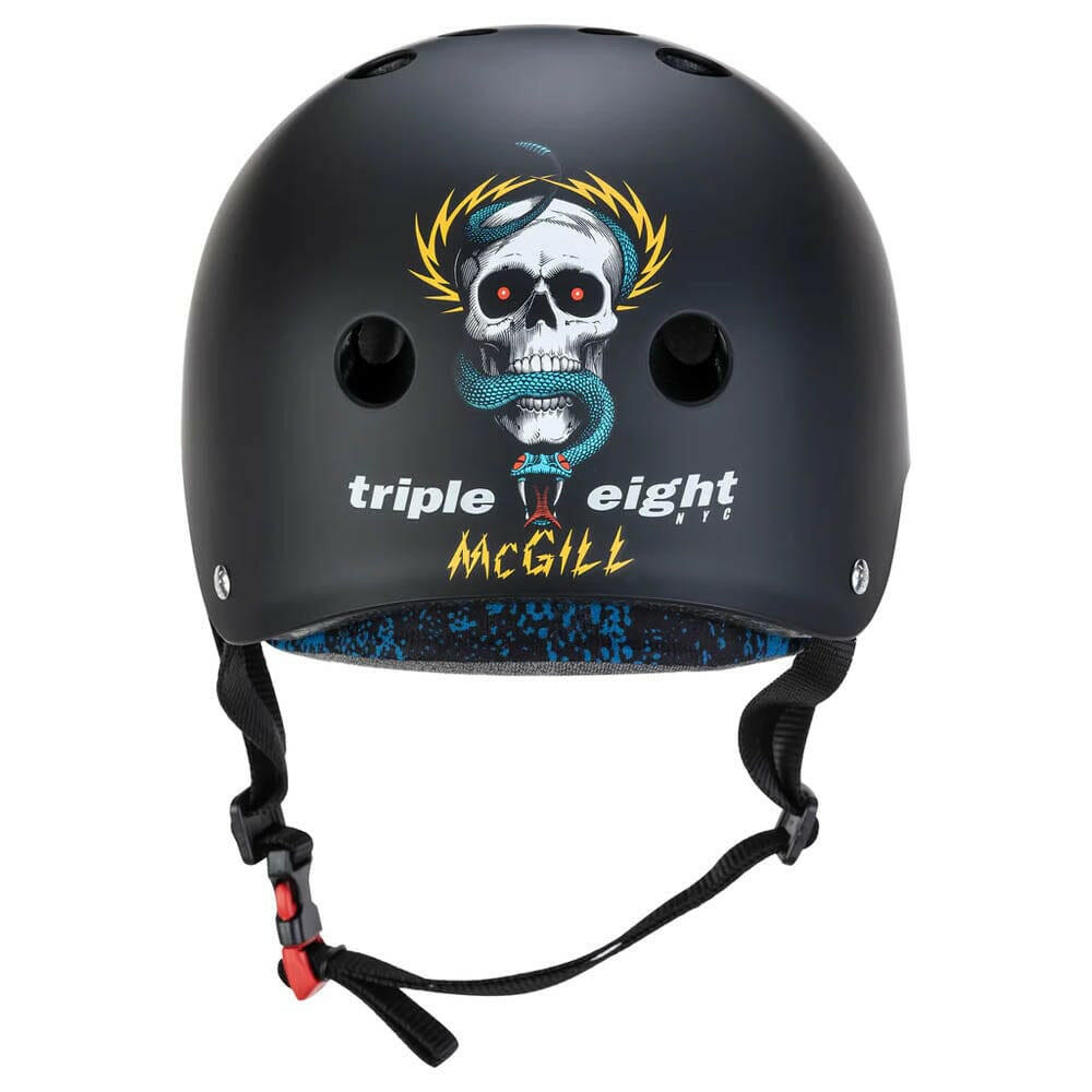 Triple 8 - Certified Sweatsaver Helmet Mike McGill Signature Edition.