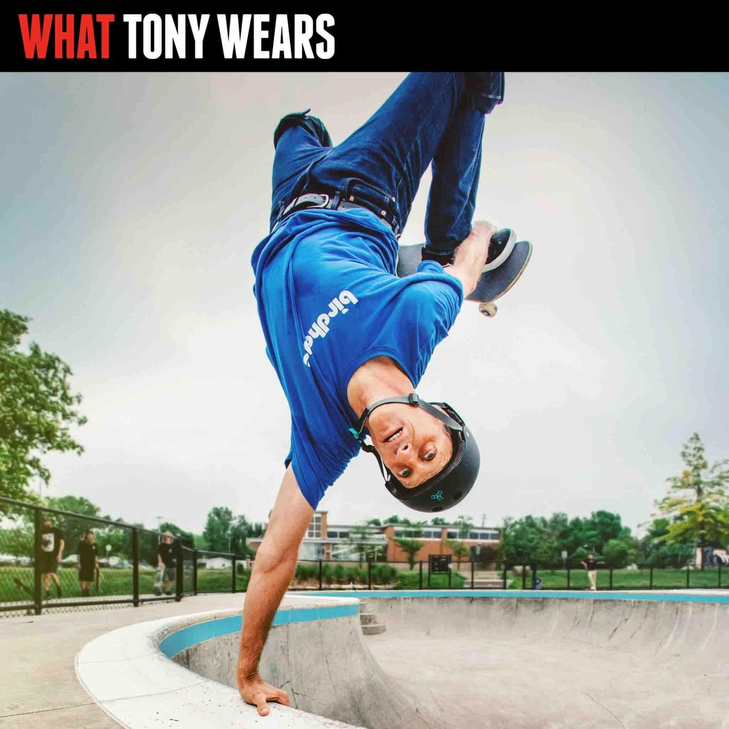 Triple 8 - Certified Sweatsaver Tony Hawk Signature Edition Helmet.