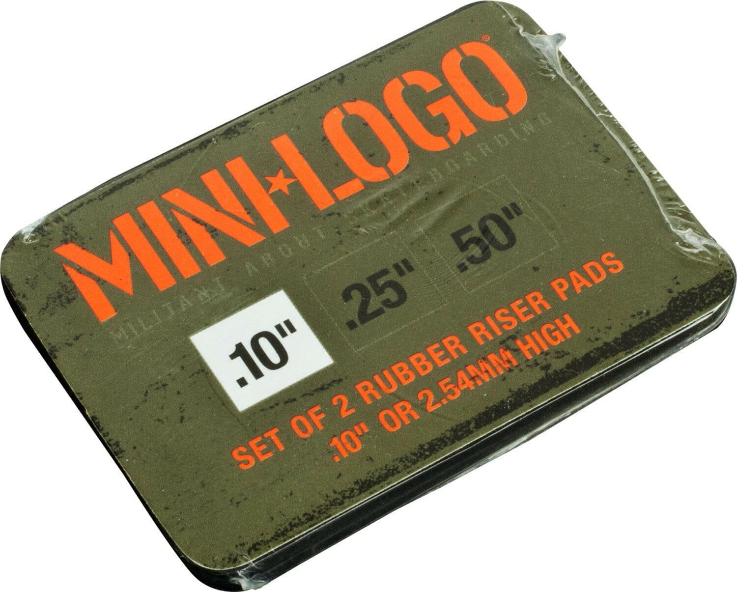 Mini Logo - Mini Logo .10" Riser Pads Black.