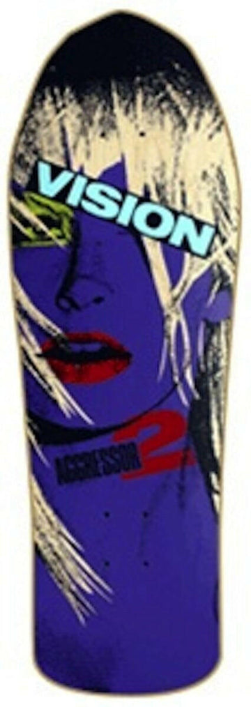 Vision - Aggressor 2 10.0 Reissue Skateboard Deck.