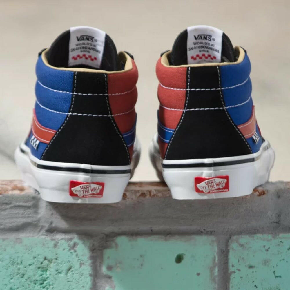 Vans - Skate Grosso Mid Shoes University Red/Blue.
