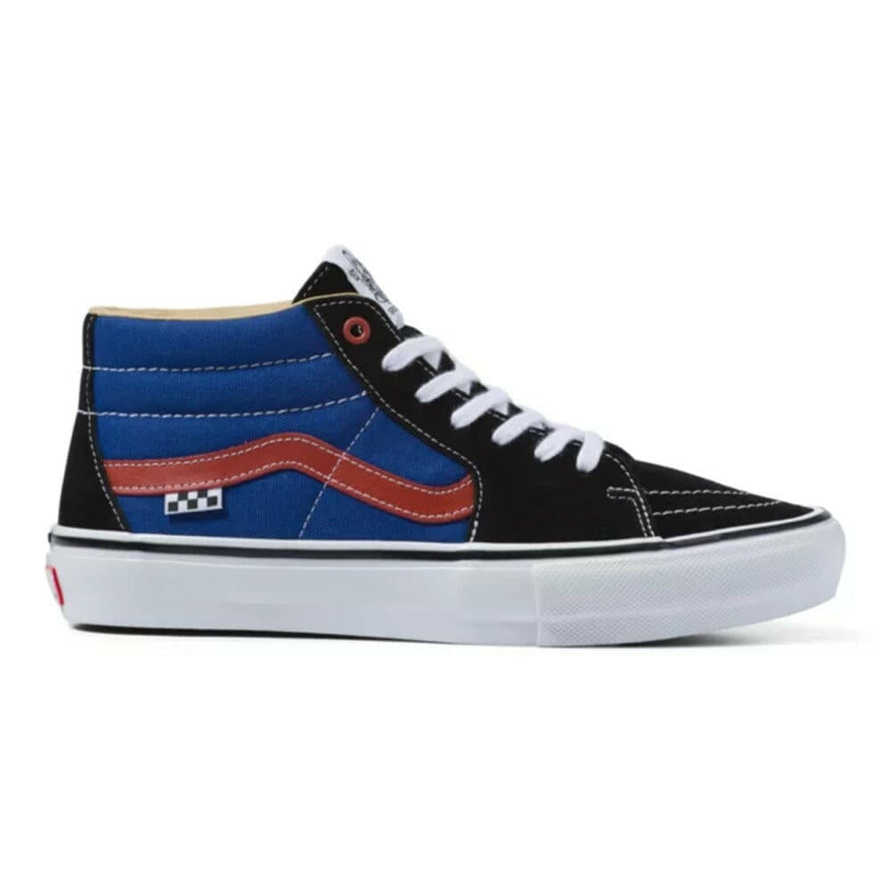 Vans - Skate Grosso Mid Shoes University Red/Blue.