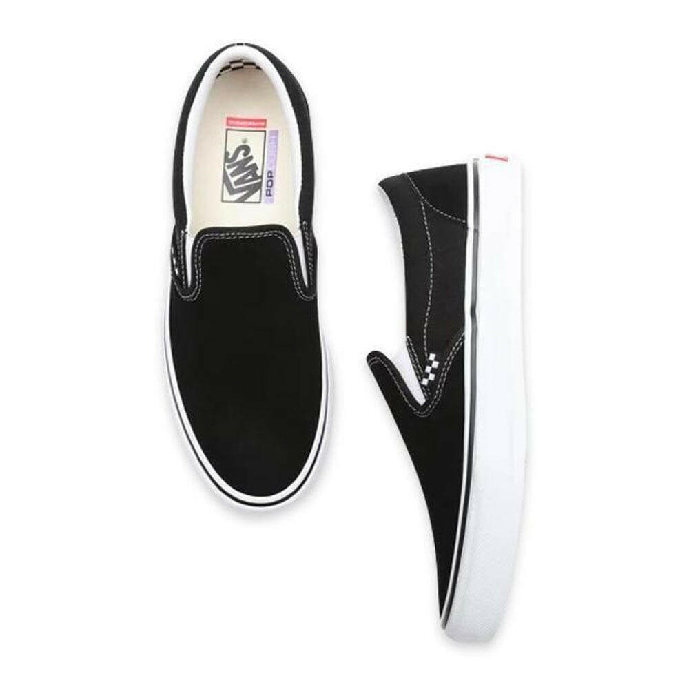 Vans - Skate Slip On Shoes Black/White.
