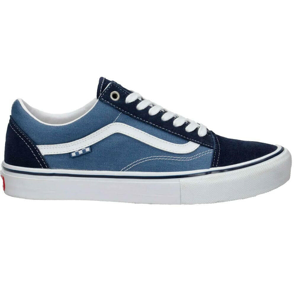Vans - Skate Old Skool Shoes Navy/White.