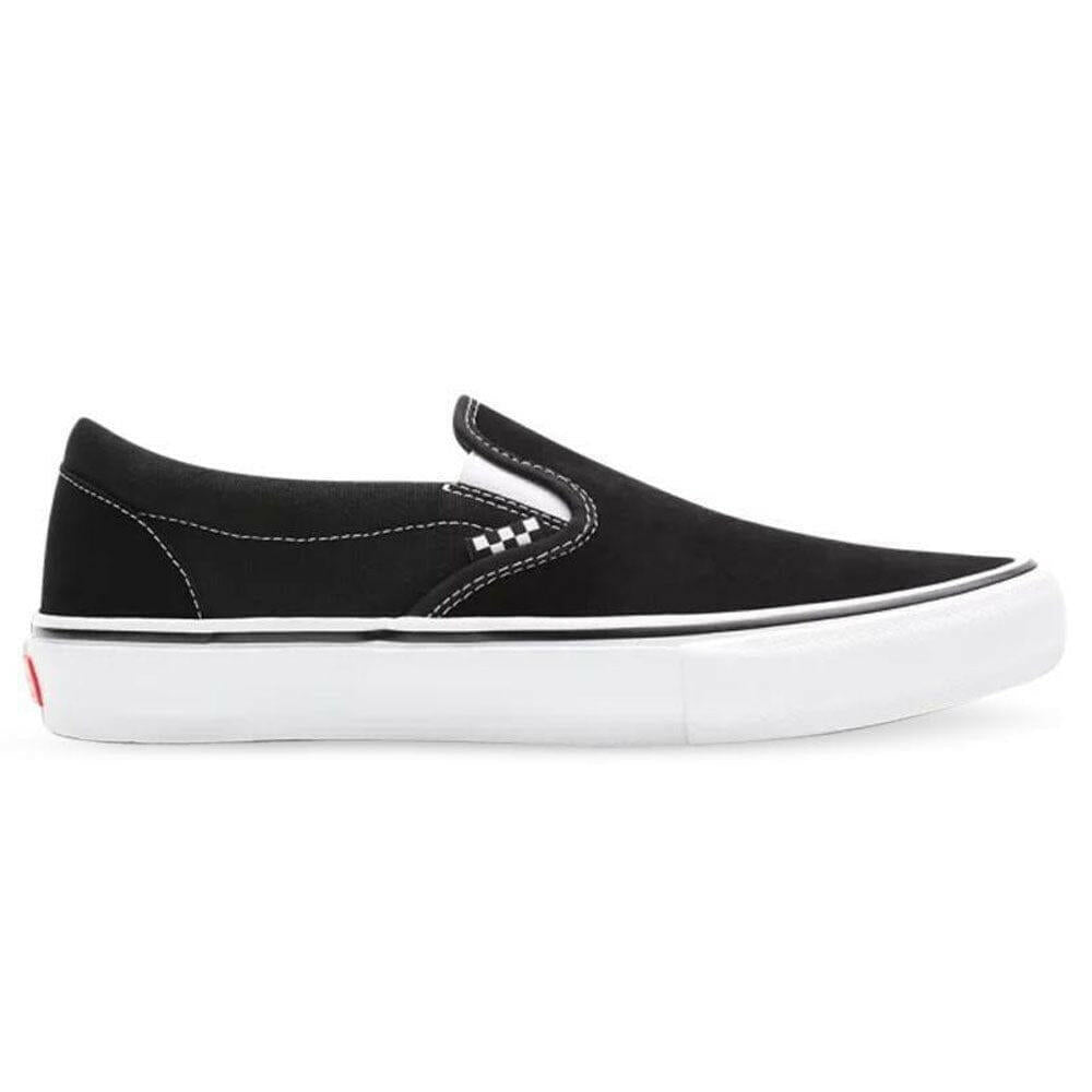 Black with white sole vans Clearance