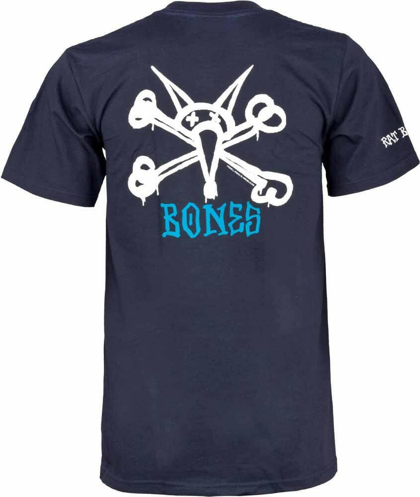 Powell Peralta - Rat Bones Youth Tee Navy.