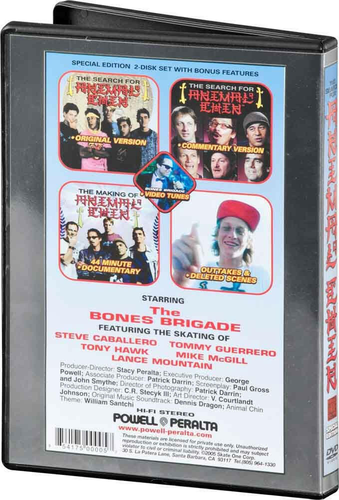 Powell Peralta - Search For Animal Chin Special Edition DVD.